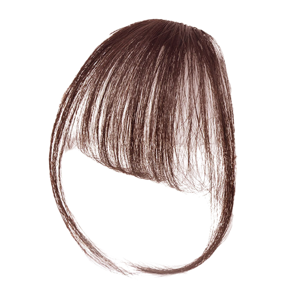 前髪ウィッグ ヘアピン 自然 部分ウィッグ 付け毛 つけ毛 エクステ かつら サイド付き ワンタッチ 簡単 おしゃれ かわいい 黒髪 茶髪 | REAL STYLE（ファッション） | 04