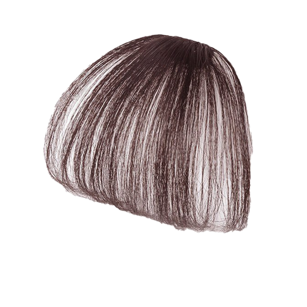 前髪ウィッグ ヘアピン 自然 部分ウィッグ 付け毛 つけ毛 エクステ かつら サイド付き ワンタッチ 簡単 おしゃれ かわいい 黒髪 茶髪 | REAL STYLE（ファッション） | 07