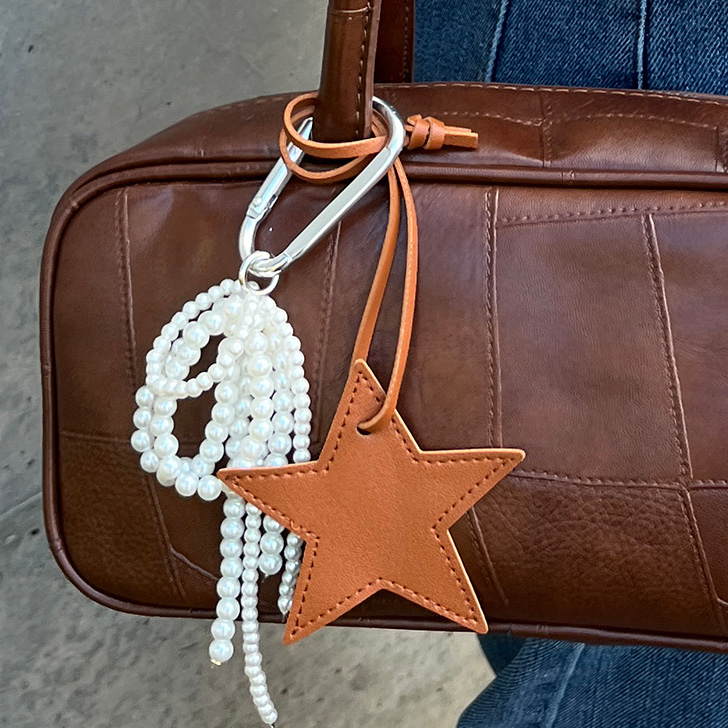 REAL STYLE ストラップ キーホルダー バッグチャーム レディース