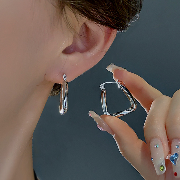 REAL STYLE（ファッション） ピアス レディース フープ