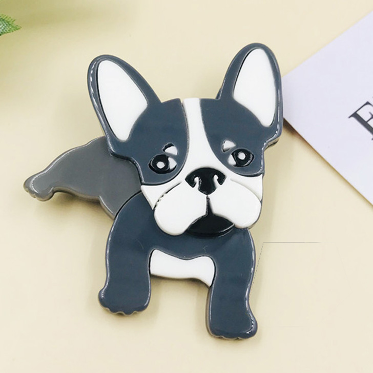 REAL STYLE ブローチ ピン 犬 ドッグ アクセサリー ジュエリー バッジ