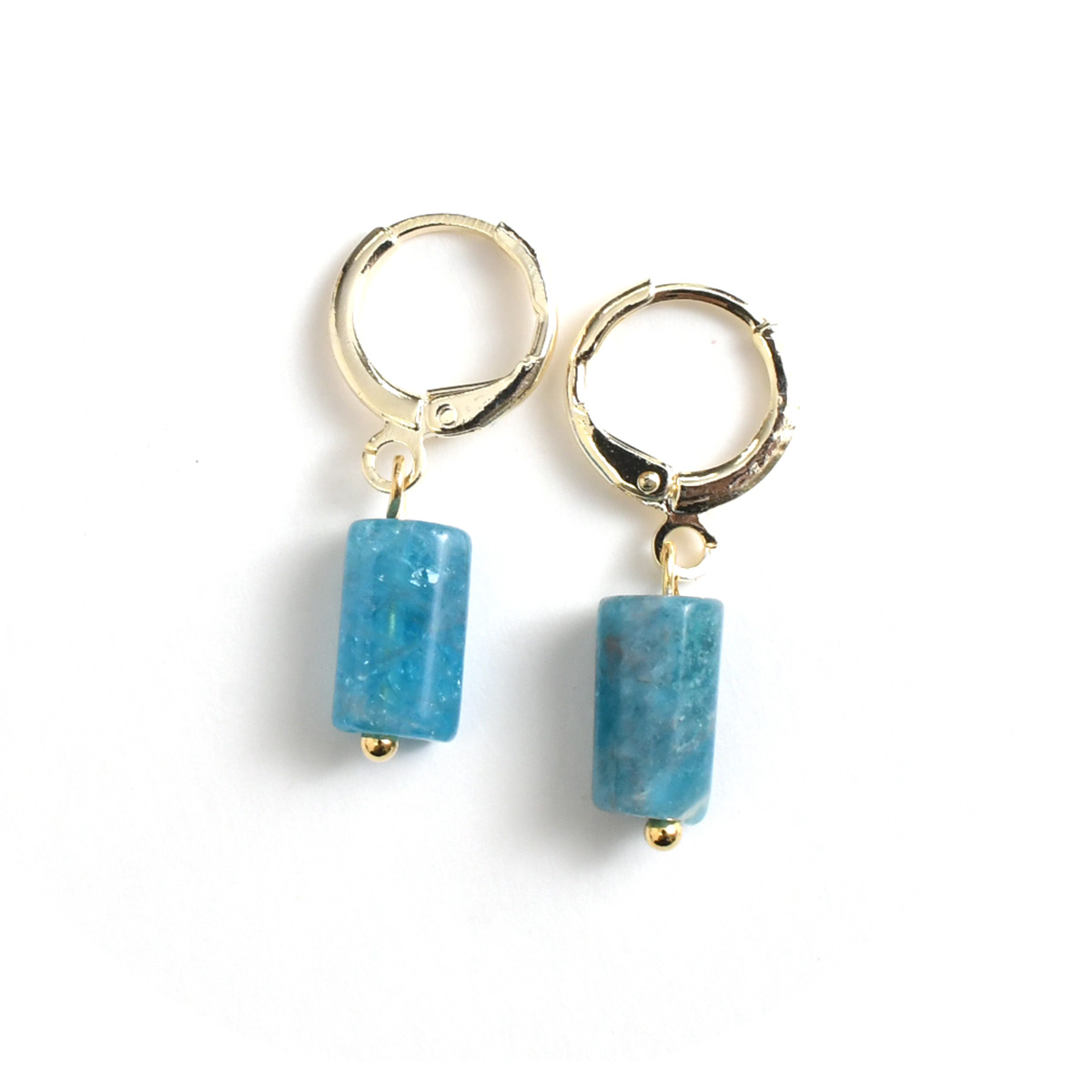 REAL STYLE（ファッション） ピアス 天然石 レディース フープ