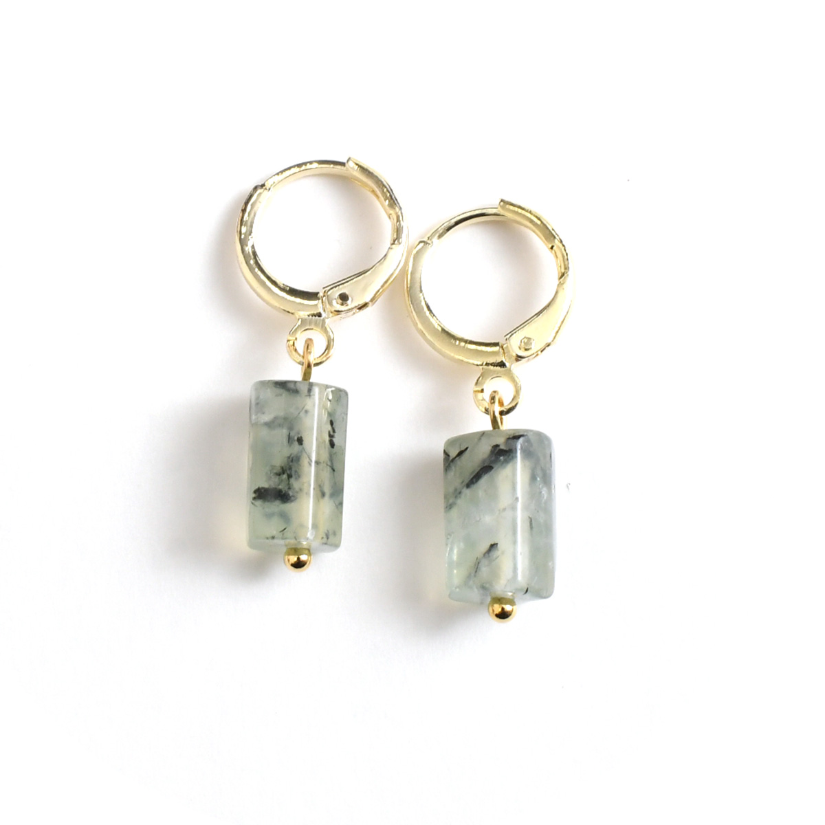 REAL STYLE（ファッション） ピアス 天然石 レディース フープ