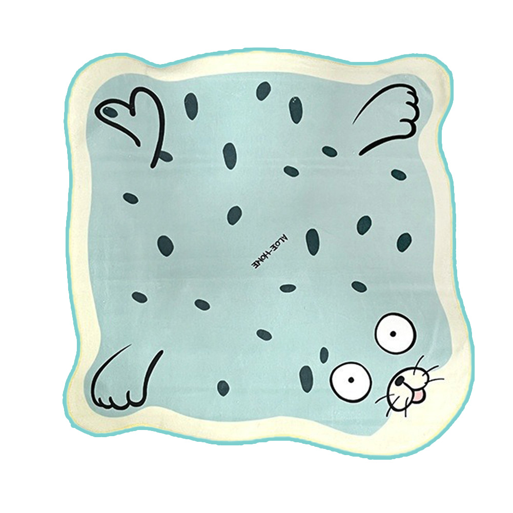 くっつき タオル くっつく クロス 50×45cm 吸水 布 包み ペット