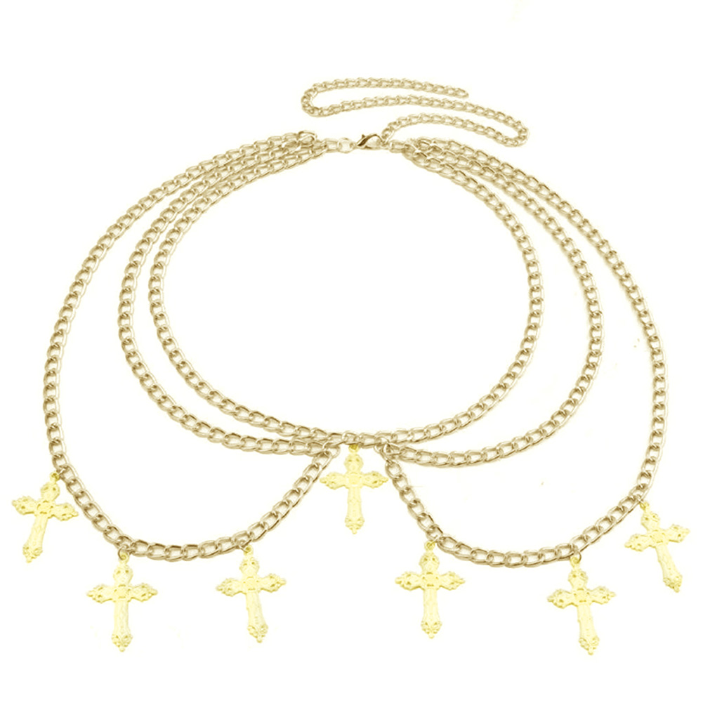 REAL STYLE チェーンベルト レディース メンズ アクセサリー ウエスト