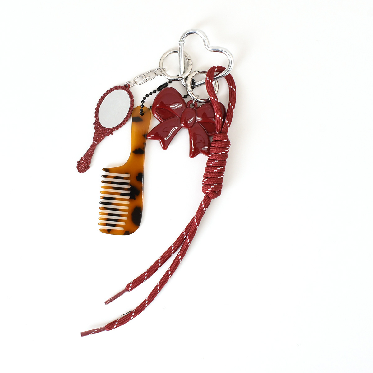 REAL STYLE ストラップ バッグチャーム パラコード レディース