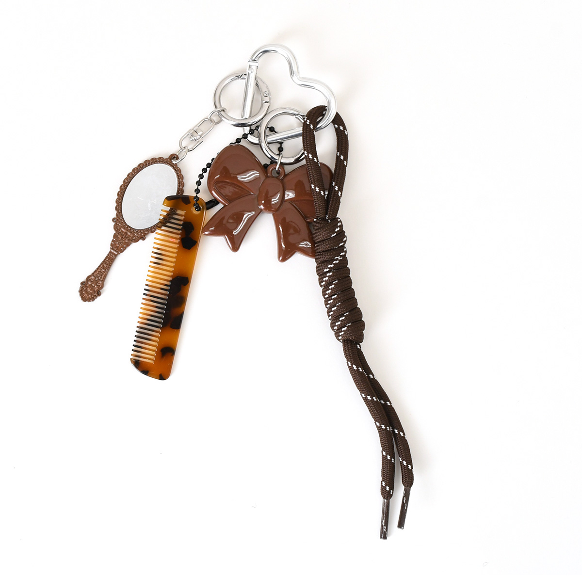 REAL STYLE ストラップ バッグチャーム パラコード レディース