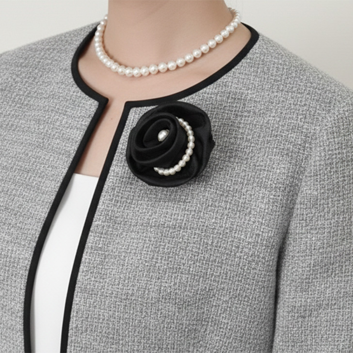 コサージュ 卒業式 結婚式 母親 ピン おしゃれ 親族 フォーマル 親 パール 花 フラワー ブローチ 入学式 レディース アクセサリー クリップ 卒園式 入園式 | REAL STYLE（ファッション） | 04