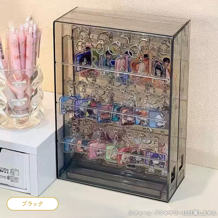 キーホルダーケース 引き出し式 めじるしアクセサリー めじるし