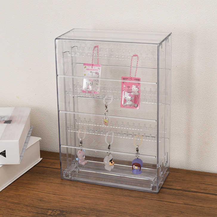 めじるしアクセサリー18個セット　ケース付き キーホルダーケース 引き出し式 めじるしアクセサリー めじるし