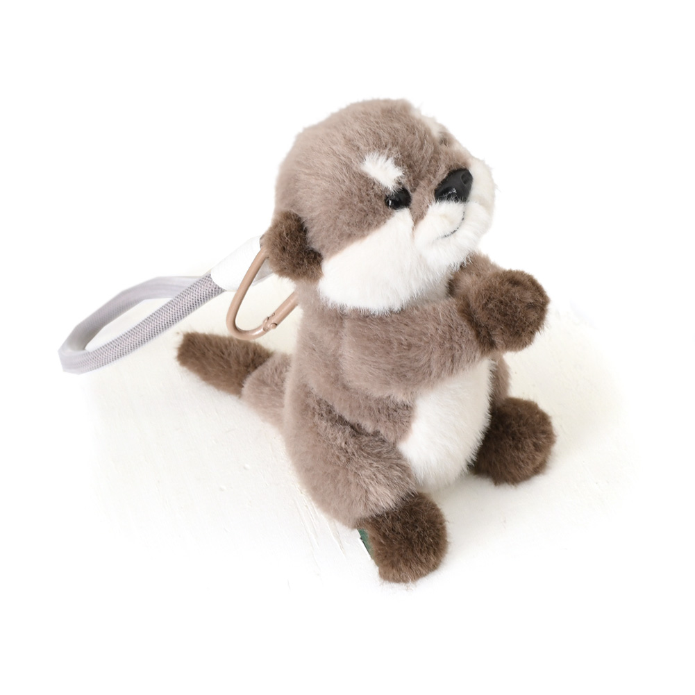 カワウソぬいぐるみ ストラップ 36個まとめ売り REAL STYLE キーホルダー ストラップ ぬいぐるみ チャーム カワウソ
