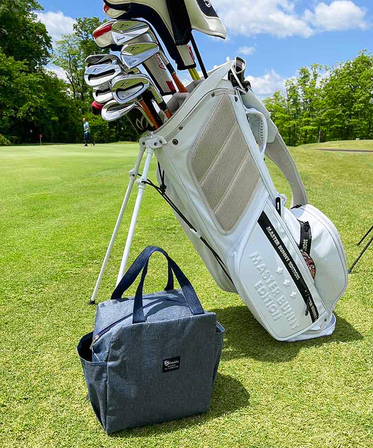 ラウンドバッグ ゴルフ 黒 軽量 レディース メンズ バッグ 収納 ゴルフ用品 通販