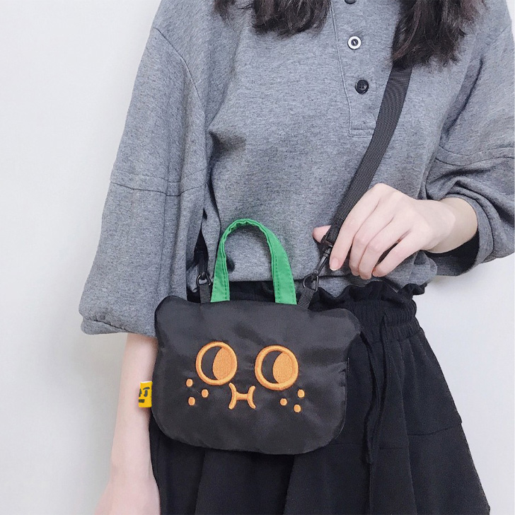 ショルダーバッグ・ポシェット Patch Shopper Bag UNISEX Black Large black leather Chihuahua shopper bag
