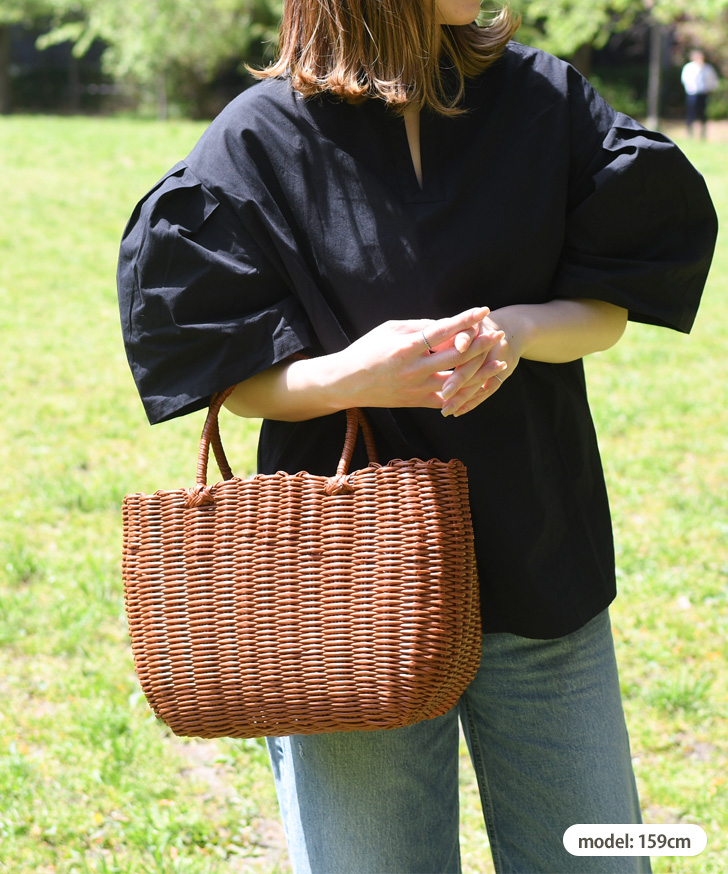 REAL STYLE(ファッション) かごバッグ ビニール カゴバッグ 籠 REAL STYLE(ファッション) かごバッグ ビニール カゴバッグ 籠