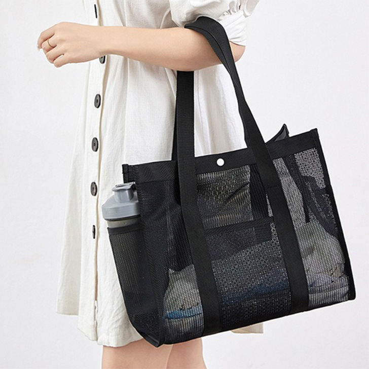 REAL STYLE トートバッグ メッシュ スパバッグ メンズ レディース 大