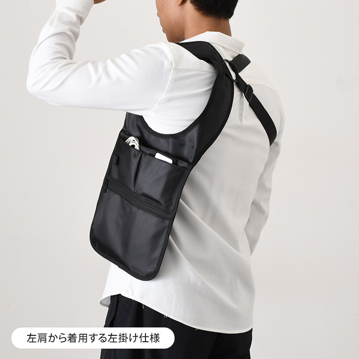 ボディバッグ ショルダーバッグ セキュリティポーチ メンズ レディース