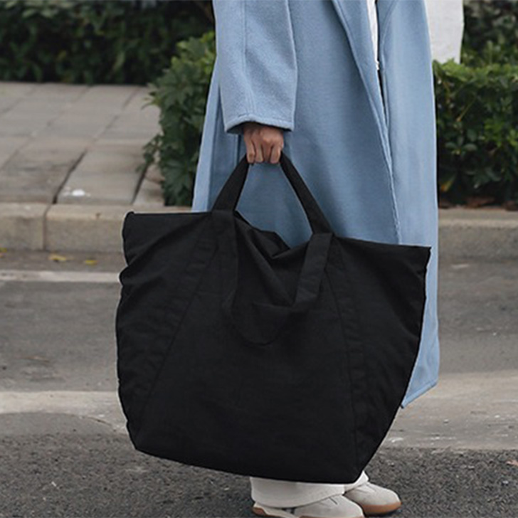 REAL STYLE トートバッグ 大容量 旅行 大きめ ナイロン 40L エコバッグ 