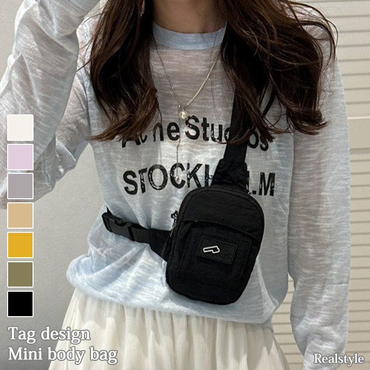 REAL STYLE ボディバッグ ワンショルダーバッグ バック ミニ
