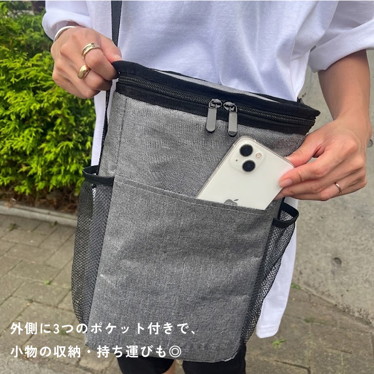 クーラーバッグ ペットボトルホルダー 水筒カバー 保冷バッグ 保冷