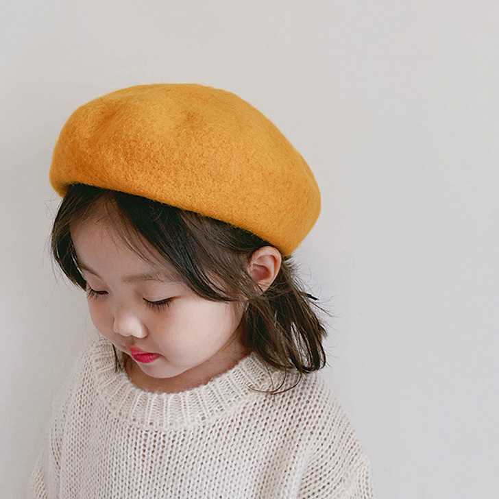 ベレー帽 キッズ 子供 ベビー 春 女の子 男の子 帽子 秋冬 おしゃれ かわいい 赤ちゃん 子ども...