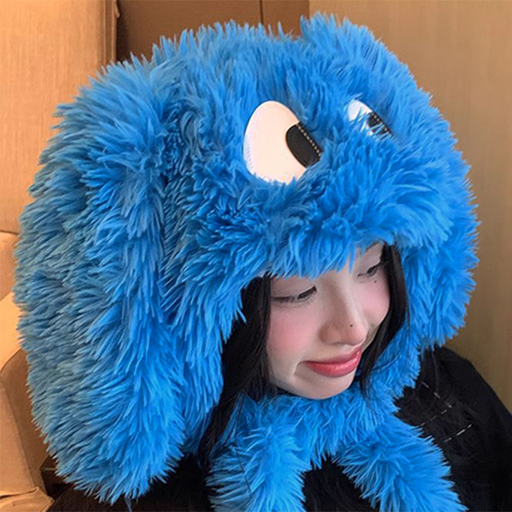 REAL STYLE バラクラバ 帽子 レディース 防寒 冬 あったか 耳当て