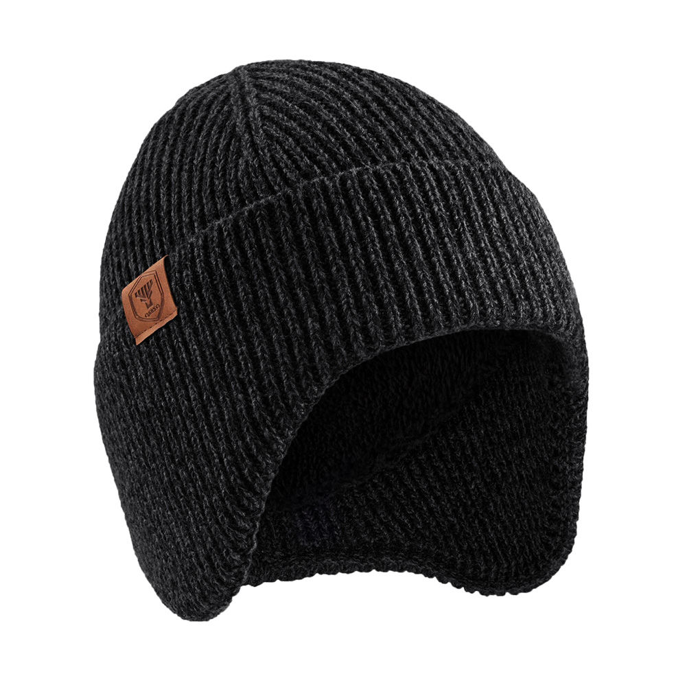 REAL STYLE ニット帽 耳付き 耳当て付き帽子 メンズ レディース