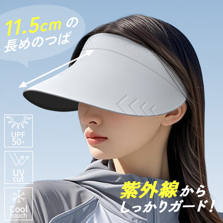 REAL STYLE サンバイザー レディース メンズ ゴルフ 釣り 帽子 ハット