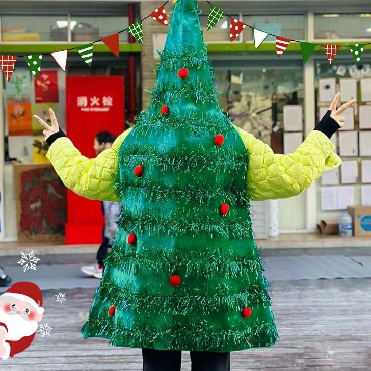 クリスマス ツリー コスプレ 衣装 着ぐるみ 雑貨 パーティー グッズ