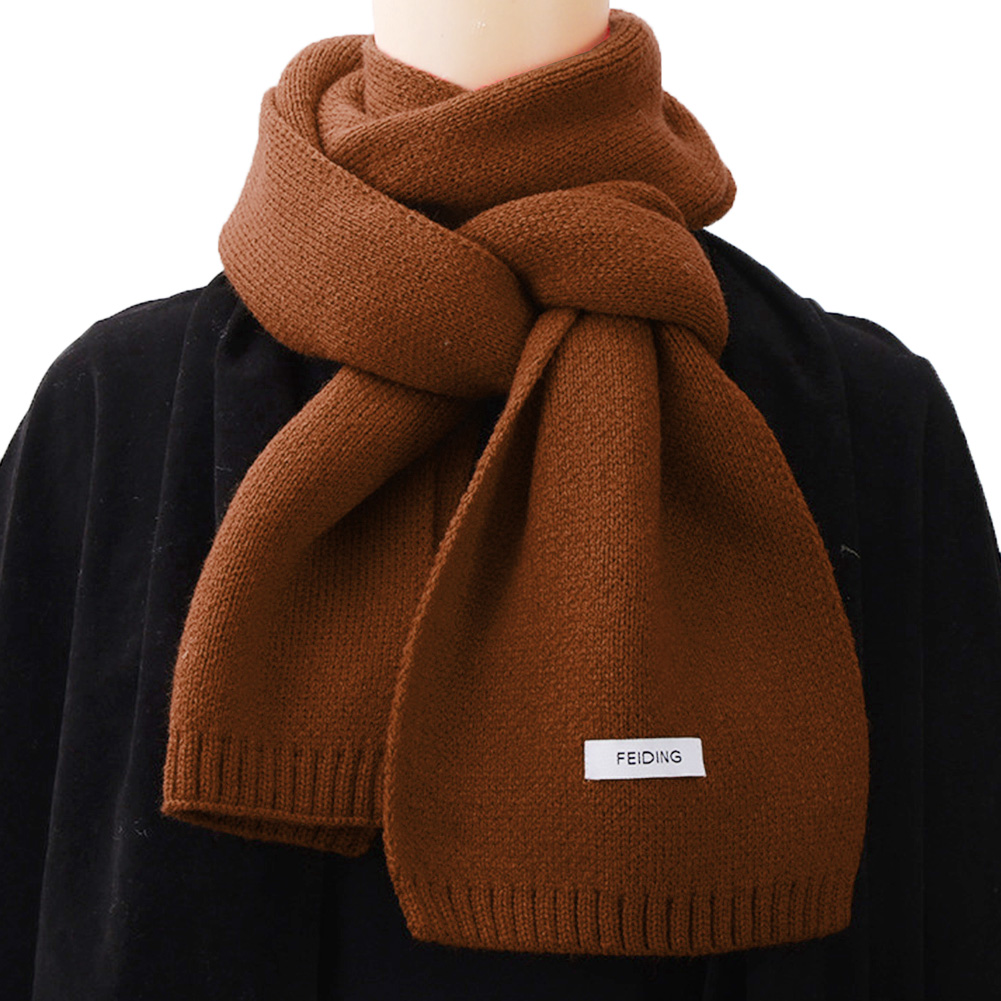 REAL STYLE マフラー レディース メンズ 小さめ ショート 無地