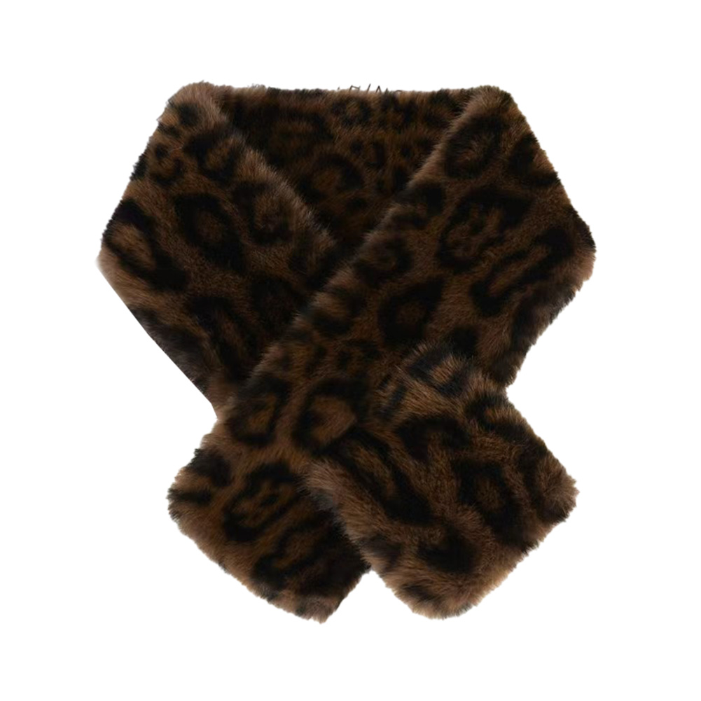 REAL STYLE ティペット マフラー レディース 冬 フェイクファー ボア