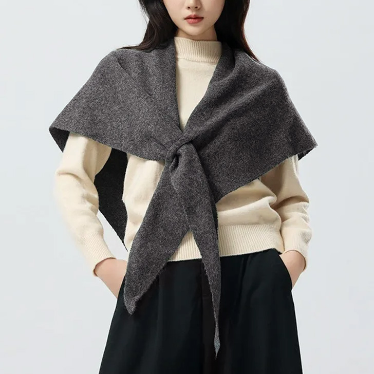 REAL STYLE ストール マフラー ショール レディース 大判 ニット