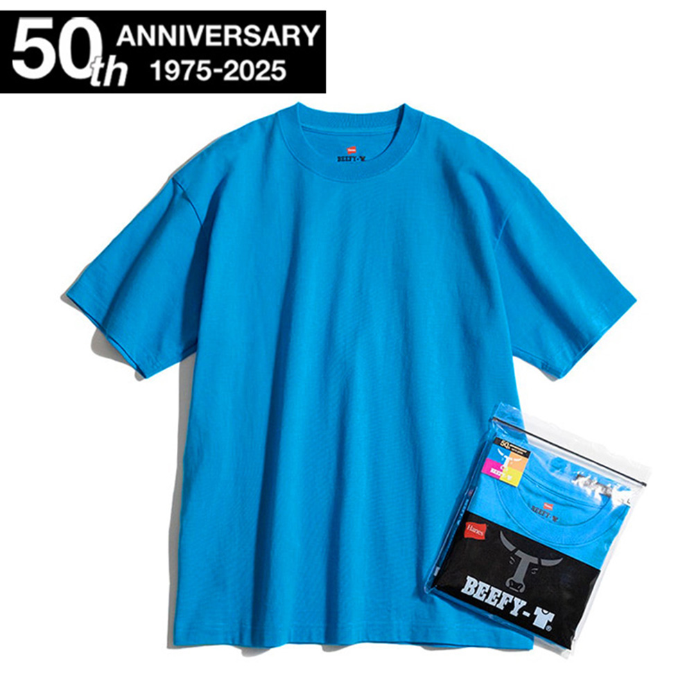 ヘインズ Hanes ビーフィー BEEFY-T Tシャツ メンズ レディース 半袖 綿100％ ブランド 夏 春 無地 クルーネック 厚手 インナー スポーツ おしゃれ コットン | Hanes | 01