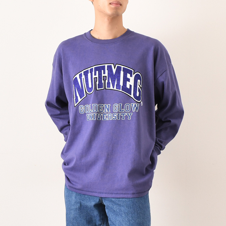 Goodwear グッドウェア ロンT メンズ トップス 長袖 NUTMEG ナツメグ