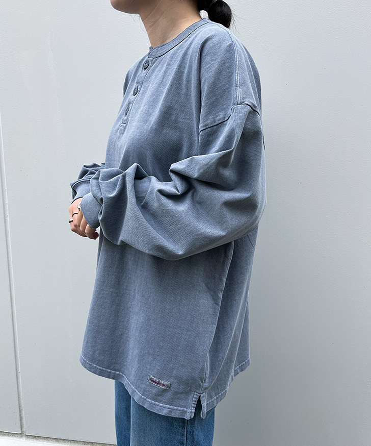 Goodwear グッドウェア Tシャツ メンズ レディース 長袖 綿 無地