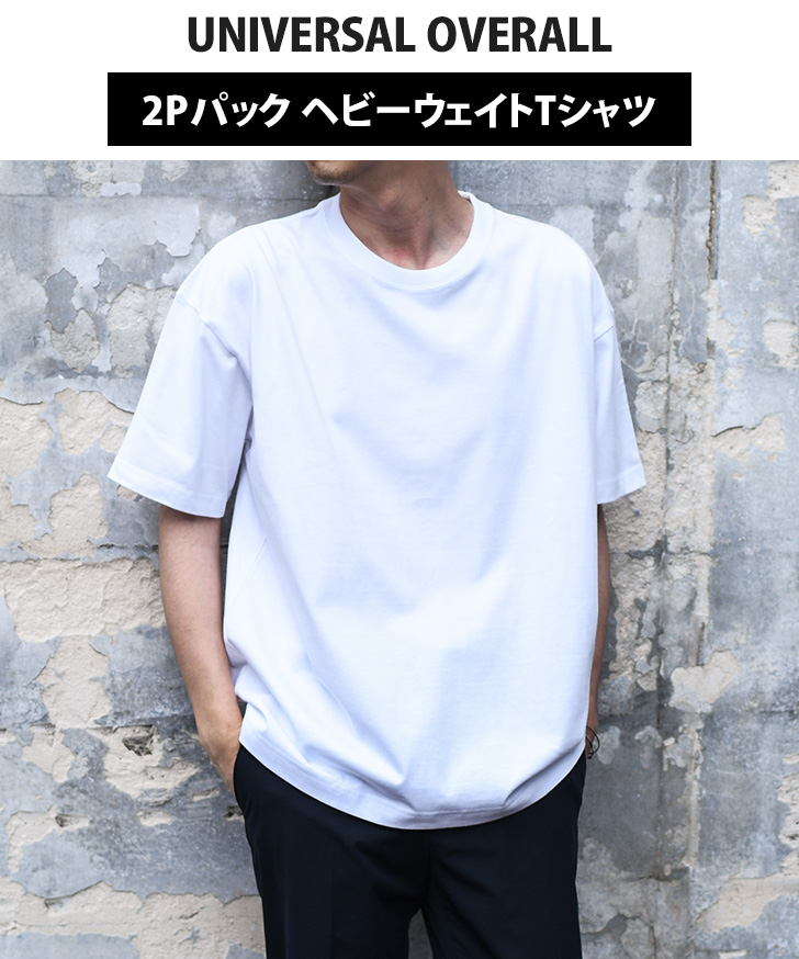 Tシャツ メンズ トップス 半袖 おしゃれ パックTシャツ 2Pパック