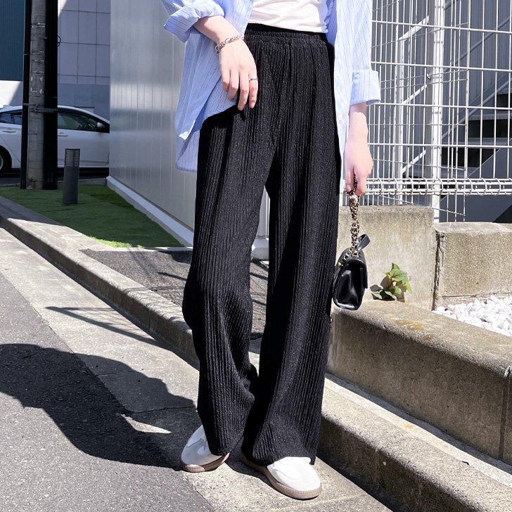 美品【REI】麗　ウール ワイドパンツ レースポケット　FREE　日本製 美品【REI】麗 ウール ワイドパンツ レースポケット FREE 日本製