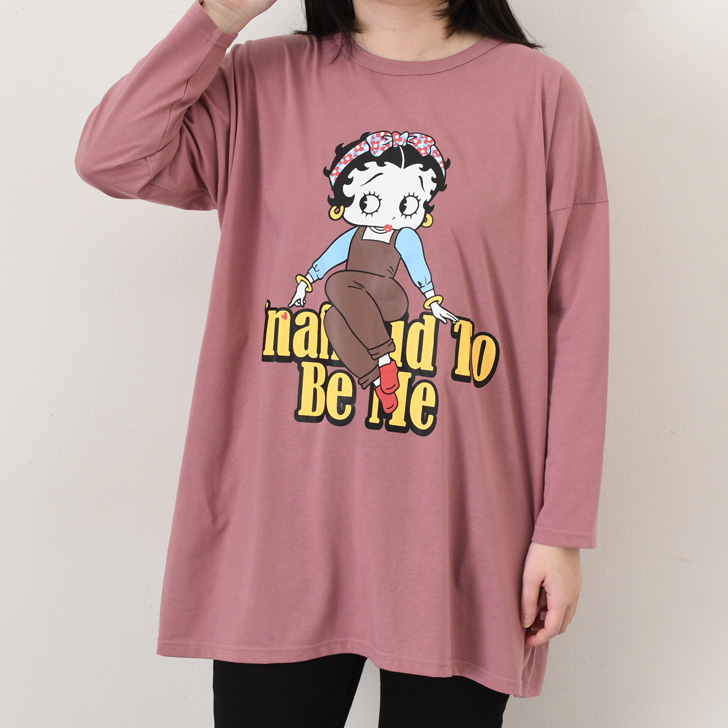 BETTY BOOP（ベティ ブープ） ベティちゃん Tシャツ レディース 長袖