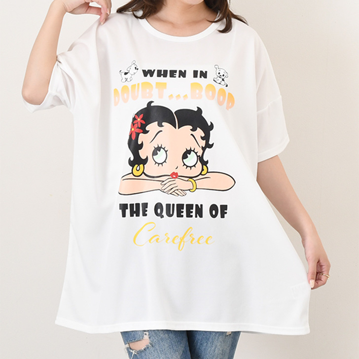BETTY BOOP（ベティ ブープ） ベティちゃん Tシャツ レディース 半袖