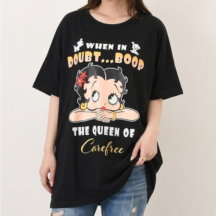 BETTY BOOP（ベティ ブープ） ベティちゃん Tシャツ レディース 半袖