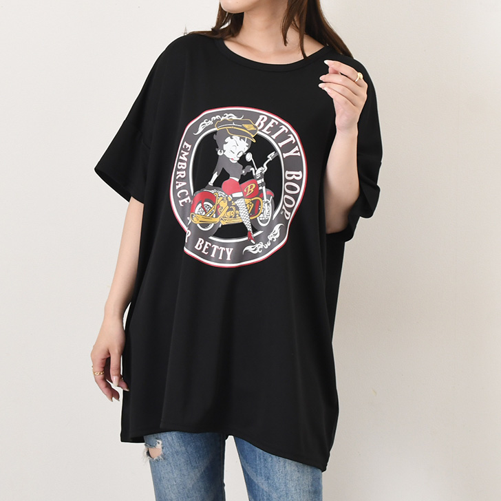 BETTY BOOP（ベティ ブープ） ベティちゃん Tシャツ 涼しい 夏 ドライ