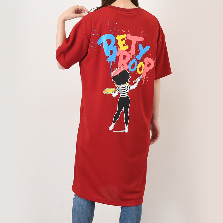 BETTY BOOP（ベティ ブープ） ワンピース 涼しい 夏 ドライメッシュ