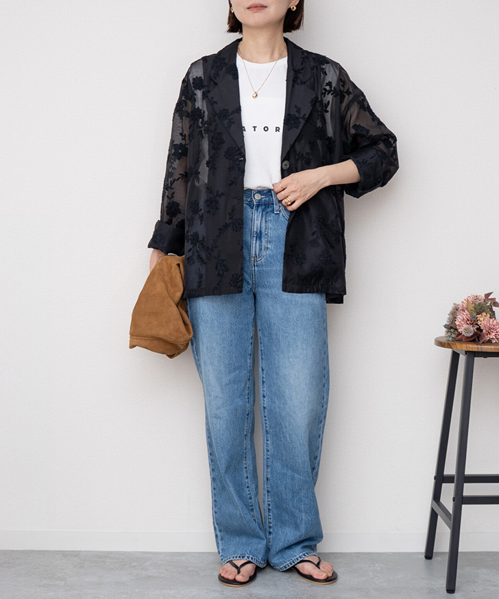 REAL STYLE（ファッション） シアージャケット レディース 夏 秋