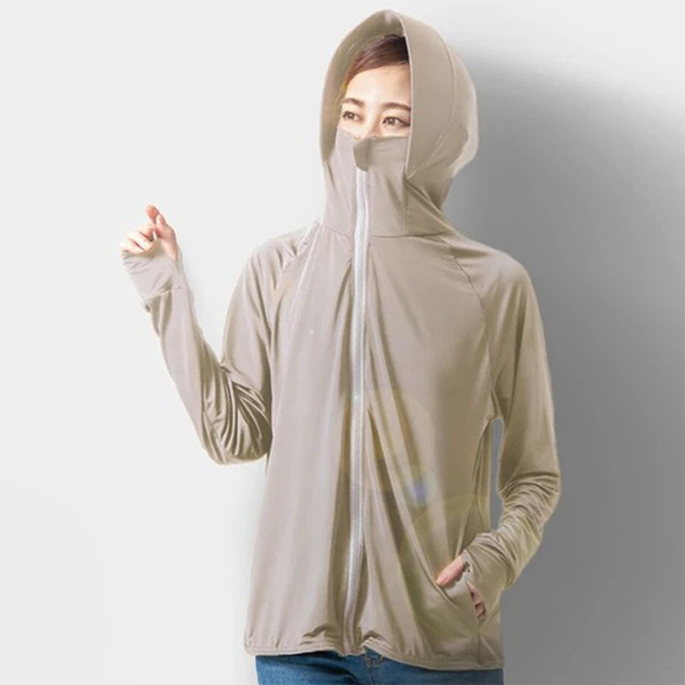 REAL STYLE パーカー UVカット レディース 長袖 UPF50+ 接触冷感