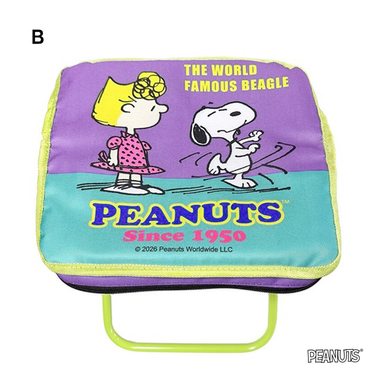 SNOOPY（スヌーピー） アウトドアチェア 折りたたみ キッズ 軽量