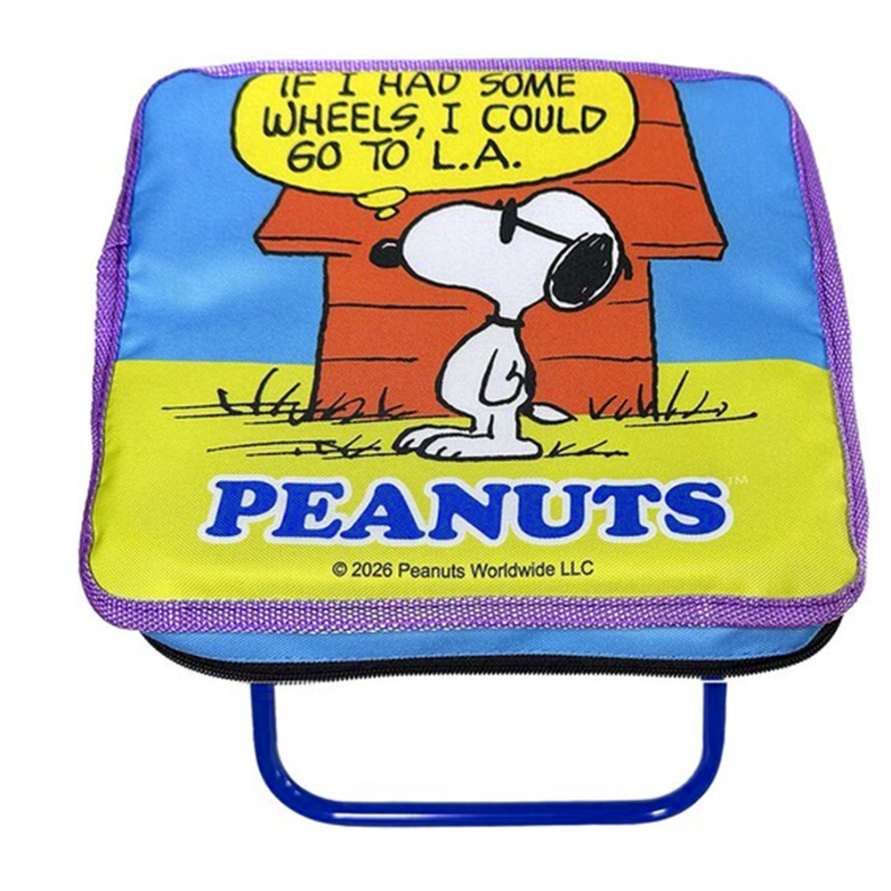 SNOOPY（スヌーピー） アウトドアチェア 折りたたみ キッズ 軽量
