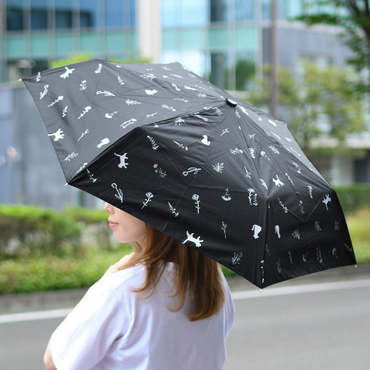 2021最新作】 日傘 紫外線ブロック99％ 雨傘 猫柄 可愛い 折りたたみ傘
