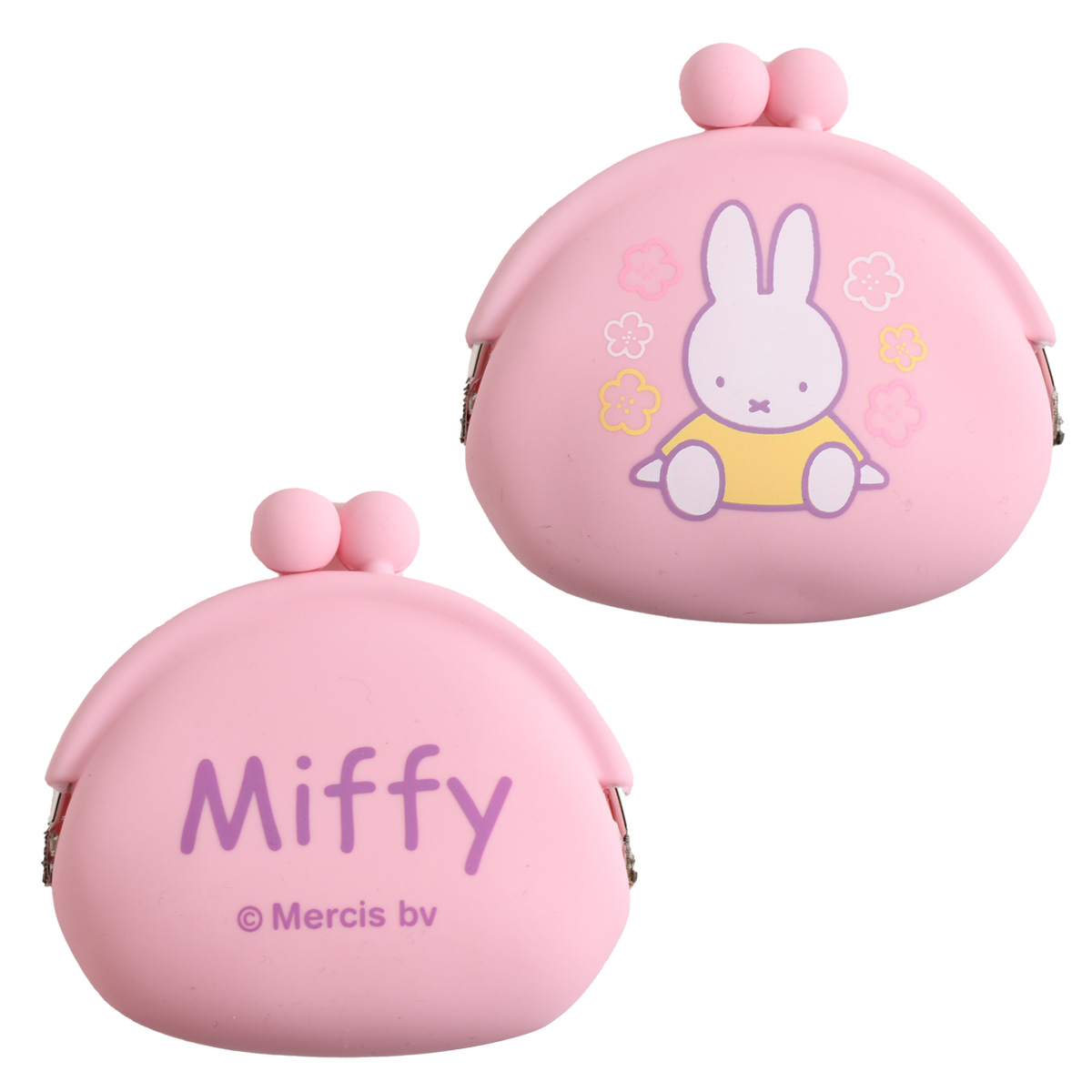 Miffy ミッフィー miffy シリコン ポーチ がま口 小銭入れ