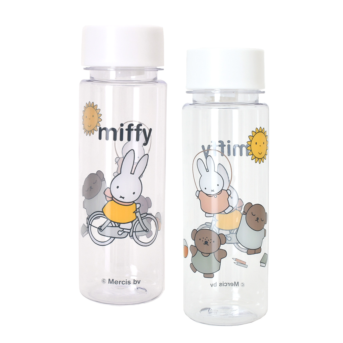 Miffy ミッフィー miffy クリアボトル 水筒 480ml おしゃれ 透明
