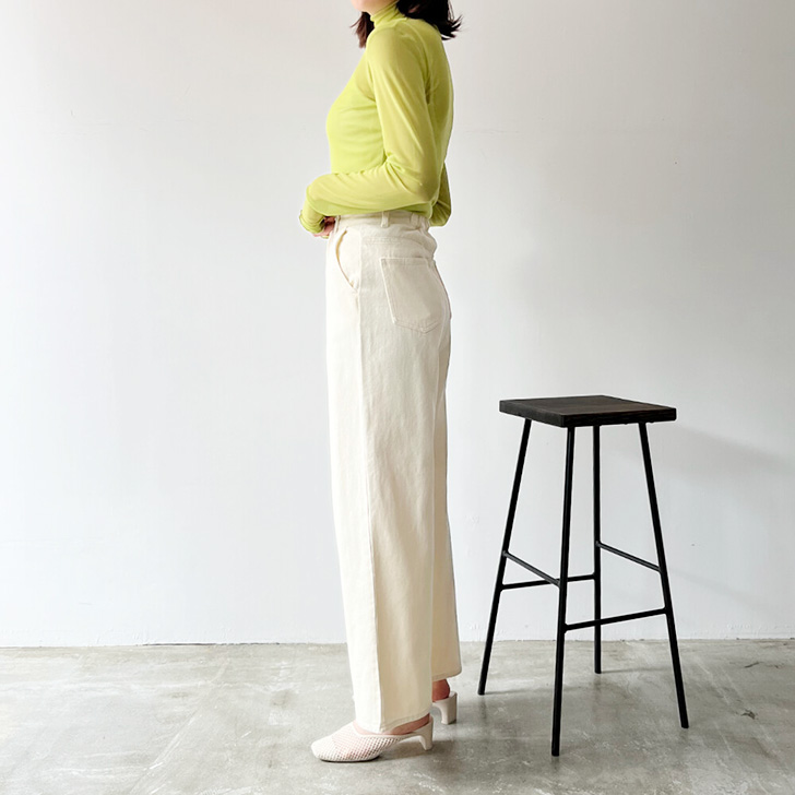 REAL STYLE（ファッション） ワイドパンツ デニム レディース