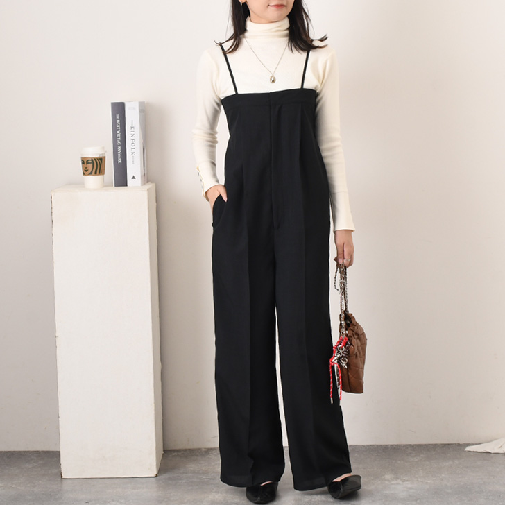 REAL STYLE（ファッション） サロペット レディース 秋 薄手